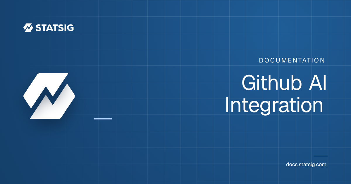 Github AI Integration | Statsig Docs
